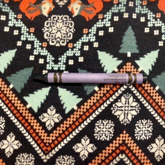 NWT Plus Size SO Hatchi Holiday Leggings Fox Zigzag - Picture 7 of 7